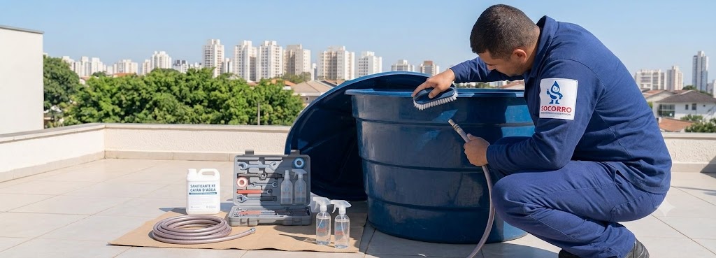 Limpeza de Caixa D'água em Balneário Camboriú